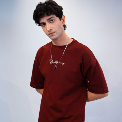 Statement Maroon Graphic T-Shirt